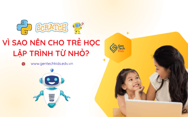 Vi sao nen cho tre hoc lap trinh tu nho